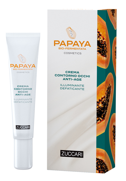 PAPAYA COSMETICS CREMA CONTORNO OCCHI ANTI-AGE ILLUMINANTE DEFATICANTE 18 ML - Farmacia Murachelli Di Putelli dr. Giovanni