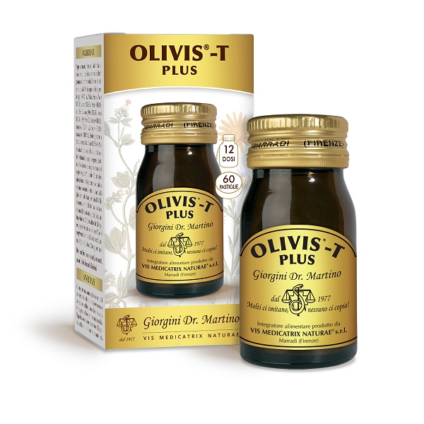 OLIVIS-T PLUS PASTIGLIE 500MG 90 G - Farmacia Murachelli Di Putelli dr. Giovanni