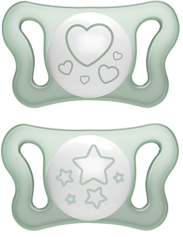 CHICCO SUCCHIETTO MICRO LUMI SILICONE 0-2M 2 PEZZI - Farmacia Murachelli Di Putelli dr. Giovanni