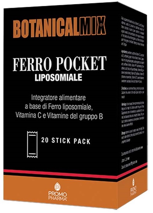 FERRO POCKET BOTANICAL MIX 20 STICK DA 2 G - Farmacia Murachelli Di Putelli dr. Giovanni