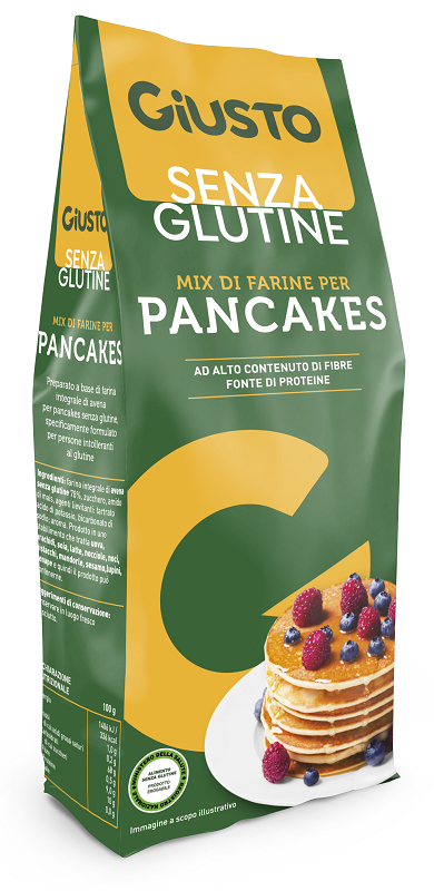 GIUSTO SENZA GLUTINE MIX PANCAKE 400 G - Farmacia Murachelli Di Putelli dr. Giovanni