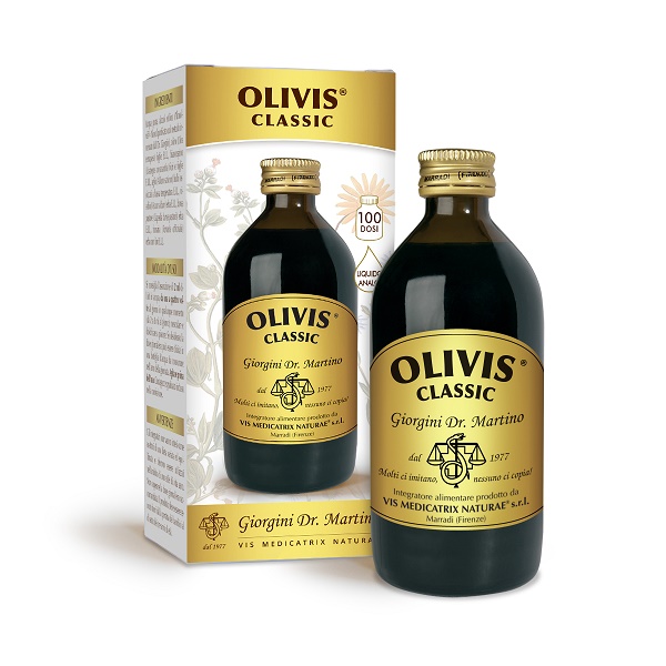 OLIVIS CLASSIC LIQUIDO ALCOLICO 200 ML - Farmacia Murachelli Di Putelli dr. Giovanni
