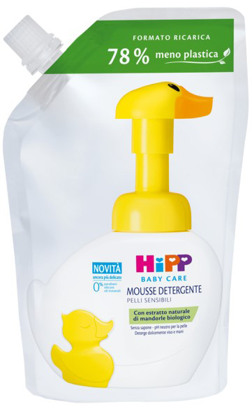 HIPP BABY CARE RICARICA MOUSSE DETERGENTE PAPERELLA FUN 250 ML - Farmacia Murachelli Di Putelli dr. Giovanni