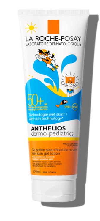 ANTHELIOS GEL PELLE BAGNATA BAMBINO 50+ 200 ML PAPERPACK - Farmacia Murachelli Di Putelli dr. Giovanni