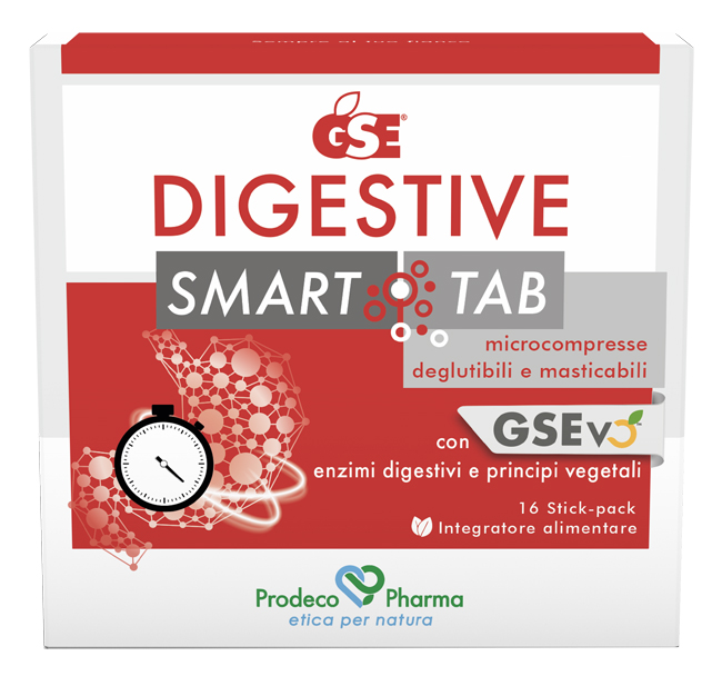 GSE DIGESTIVE SMART TAB 16 STICK PACK - Farmacia Murachelli Di Putelli dr. Giovanni