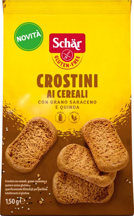 SCHAR CROSTINI AI CEREALI 150 G - Farmacia Murachelli Di Putelli dr. Giovanni