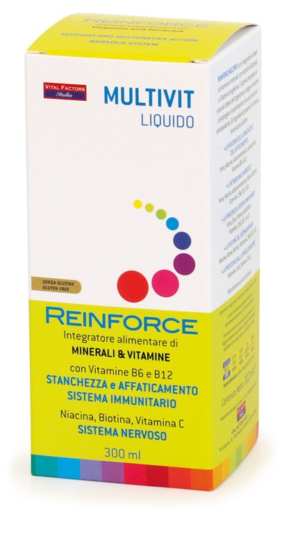 REINFORCE MULTIVITAMINE 300 ML - Farmacia Murachelli Di Putelli dr. Giovanni
