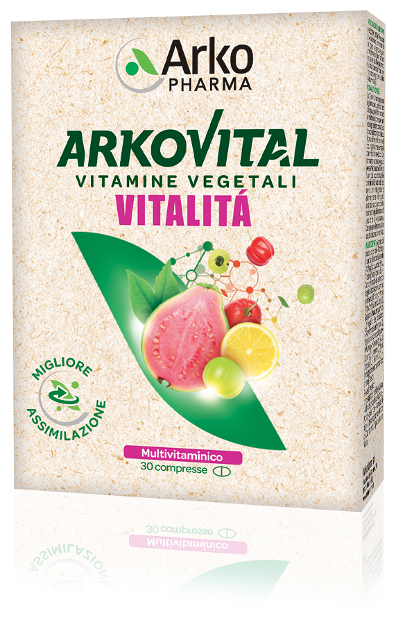 ARKOVITAL VITALITA' 30 COMPRESSE - Farmacia Murachelli Di Putelli dr. Giovanni