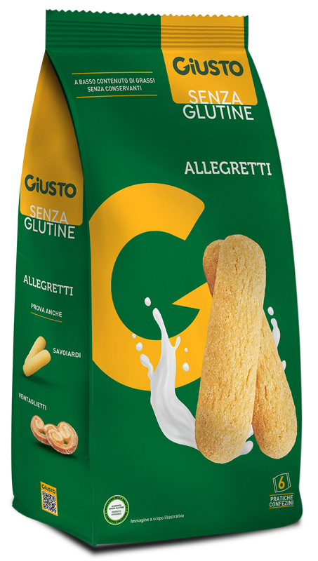 GIUSTO SENZA GLUTINE ALLEGRETTI 180 G - Farmacia Murachelli Di Putelli dr. Giovanni