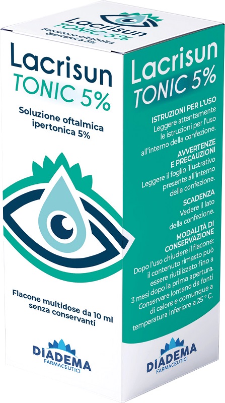 SOLUZIONE OFTALMICA IPERTONICA LACRISUN TONIC 5% 10 ML - Farmacia Murachelli Di Putelli dr. Giovanni