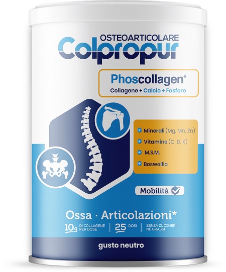 COLPROPUR POSH COLLAGENE OSTEOARTICOLARE NEUTRO COLPROPUR 325 G - Farmacia Murachelli Di Putelli dr. Giovanni