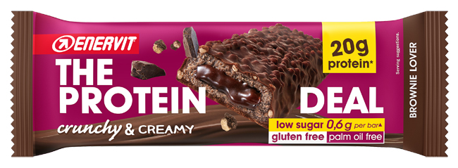 THE PROTEIN DEAL BROWNIE LOVER BARRETTA 55 G - Farmacia Murachelli Di Putelli dr. Giovanni