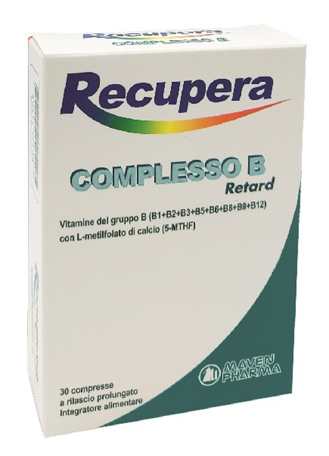 RECUPERA COMPLESSO B RETARD 30 COMPRESSE - Farmacia Murachelli Di Putelli dr. Giovanni