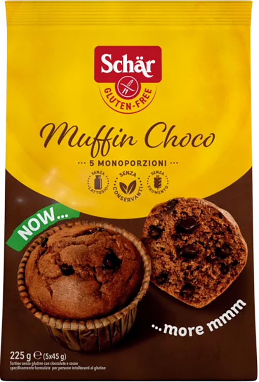 SCHAR MUFFIN CHOCO 225 G - Farmacia Murachelli Di Putelli dr. Giovanni