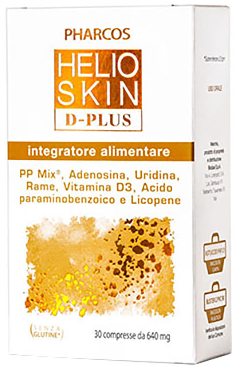 HELIOSKIN D-PLUS PHARCOS 30 COMPRESSE - Farmacia Murachelli Di Putelli dr. Giovanni