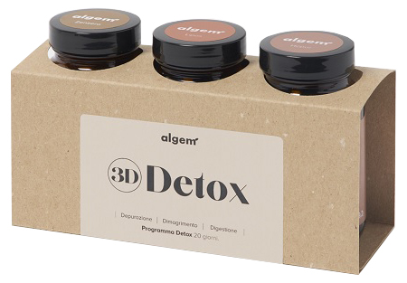 ALGEM NATURA 3D DETOX PACK COMPOSTO DA 3 PRODOTTI : ALGEM SUPREME ZENZERO 50 COMPRESSE + ALGEM SUPREME LIPOS 40 CAPSULE + ALGEM SUPREME HEPUR 40 CAPSULE - Farmacia Murachelli Di Putelli dr. Giovanni