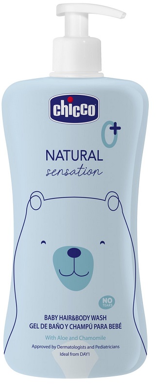 CHICCO NATURAL SENSATION BAGNO SHAMPOO 500 ML - Farmacia Murachelli Di Putelli dr. Giovanni