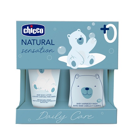 CHICCO NATURAL SENSATION SET BAGNOSHAMPOO+CREMA CORPO - Farmacia Murachelli Di Putelli dr. Giovanni