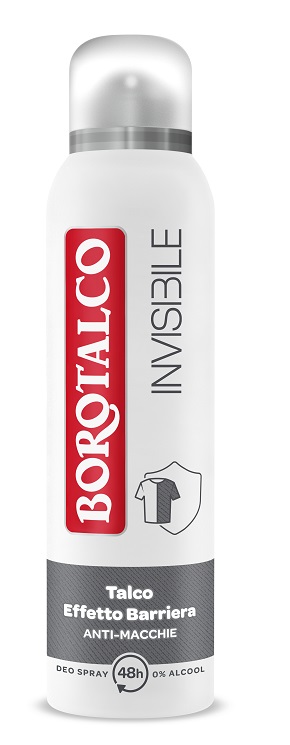 BOROTALCO DEO SPRAY INVISIBILE GRIGIO 150 ML - Farmacia Murachelli Di Putelli dr. Giovanni