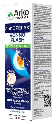 ARKORELAX FLASH SONNO SPRAY 20 G - Farmacia Murachelli Di Putelli dr. Giovanni