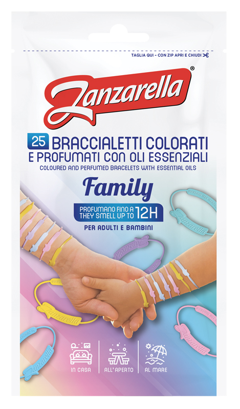 ZANZARELLA BRACCIALETTI FAMILY 25 PEZZI - Farmacia Murachelli Di Putelli dr. Giovanni