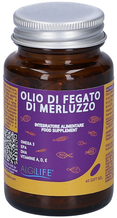 OLIO FEGATO MERLUZZO 60 SOFTGEL - Farmacia Murachelli Di Putelli dr. Giovanni