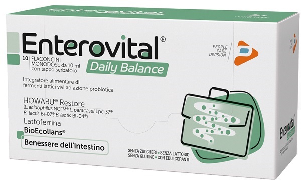 ENTEROVITAL DAILY BALANCE 10 FLACONCINI - Farmacia Murachelli Di Putelli dr. Giovanni