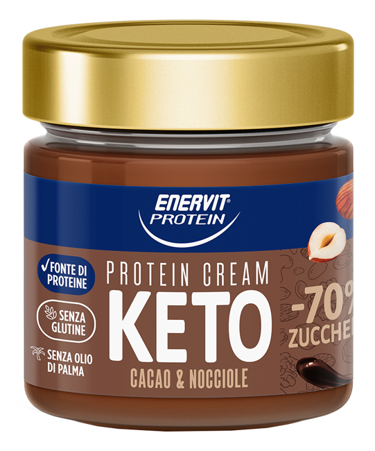 ENERVIT PROTEIN KETO CREMA CIOCCOLATO 180 G - Farmacia Murachelli Di Putelli dr. Giovanni