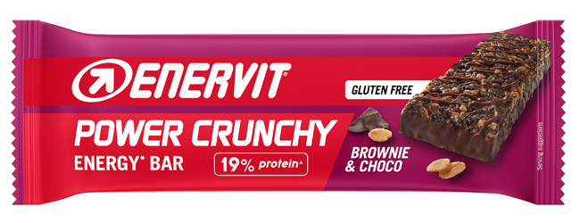 ENERVIT SPORT POWER CRUNCHY BROWNIE E CHOCO 40 G - Farmacia Murachelli Di Putelli dr. Giovanni