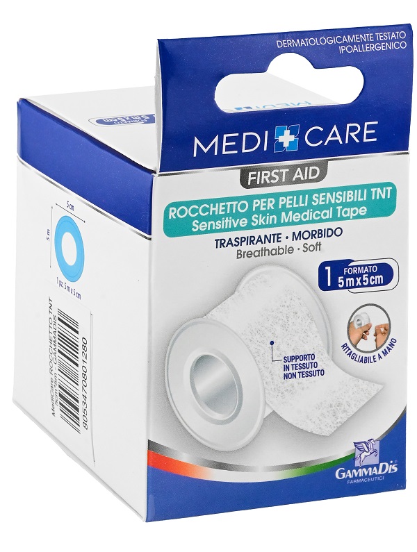 CEROTTO IN ROCCHETTO MEDICARE  TNT BIANCO 500X5 CM - Farmacia Murachelli Di Putelli dr. Giovanni