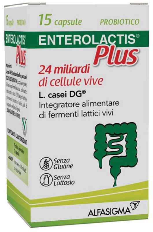 ENTEROLACTIS PLUS 15 CAPSULE - Farmacia Murachelli Di Putelli dr. Giovanni