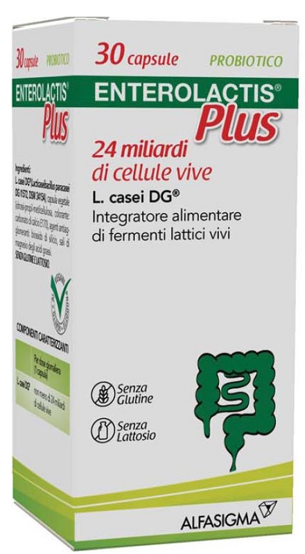 ENTEROLACTIS PLUS 30 CAPSULE - Farmacia Murachelli Di Putelli dr. Giovanni