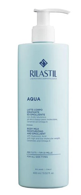 RILASTIL AQUA LATTE CORPO 400 ML NF - Farmacia Murachelli Di Putelli dr. Giovanni