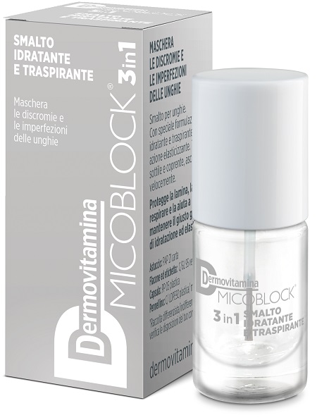 DERMOVITAMINA MICOBLOCK SMALTO BASE&TOP COAT 19 TRASPARENTE 5 ML - Farmacia Murachelli Di Putelli dr. Giovanni
