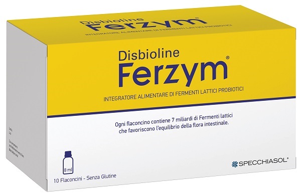 DISBIOLINE FERZYM 10 FLACONCINI DA 8 ML - Farmacia Murachelli Di Putelli dr. Giovanni