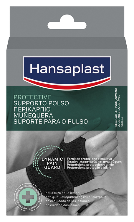 SUPPORTO POLSO TENNISTA HANSAPLAST PROTECTIVE - Farmacia Murachelli Di Putelli dr. Giovanni