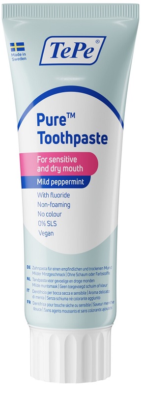 TEPE PURE MENTA PIPERITA DELICATA DENTIFRICIO 75 ML - Farmacia Murachelli Di Putelli dr. Giovanni