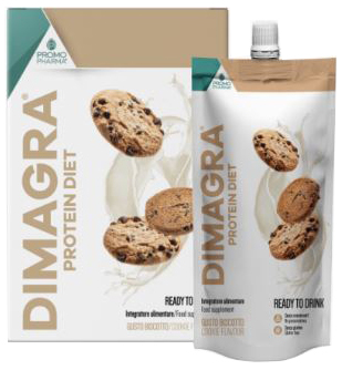DIMAGRA PROTEIN DIET BISCOTTO 7 PEZZI DA 220 G - Farmacia Murachelli Di Putelli dr. Giovanni