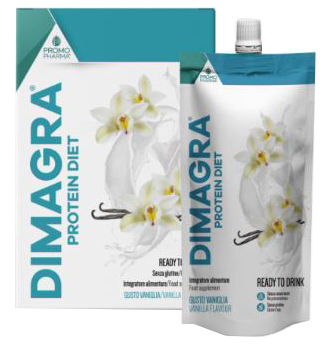 DIMAGRA PROTEIN DIET VANIGLIA 7 PEZZI DA 220 G - Farmacia Murachelli Di Putelli dr. Giovanni
