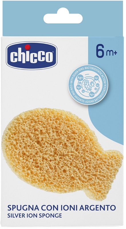 CHICCO SPUGNA IONI ARGENTO - Farmacia Murachelli Di Putelli dr. Giovanni
