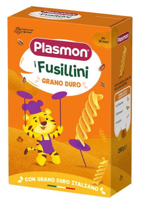 PLASMON PASTA FUSILLINI GRANO DURO 250 G - Farmacia Murachelli Di Putelli dr. Giovanni