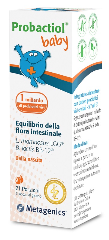PROBACTIOL BABY GOCCE 21 PORZIONI 5 ML - Farmacia Murachelli Di Putelli dr. Giovanni