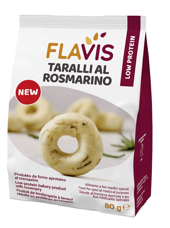 FLAVIS TARALLI ROSMARINO 80 G - Farmacia Murachelli Di Putelli dr. Giovanni