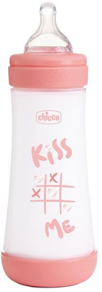 CHICCO BIBERON P5 300ML FAST SILICONE GIRL - Farmacia Murachelli Di Putelli dr. Giovanni