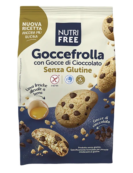NUTRIFREE GOCCEFROLLA CON GOCCE DI CIOCCOLATO 300 G - Farmacia Murachelli Di Putelli dr. Giovanni
