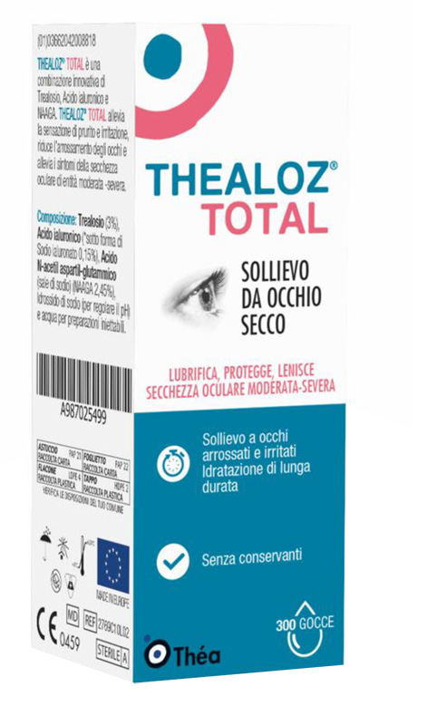 GOCCE OCULARI THEALOZ TOTAL 10 ML - Farmacia Murachelli Di Putelli dr. Giovanni