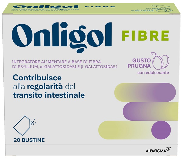 ONLIGOL FIBRE PRUGNA 20 BUSTINE - Farmacia Murachelli Di Putelli dr. Giovanni