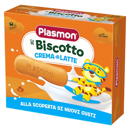 PLASMON BISCOTTO CREMA LATTE 8 PEZZI DA 40G - Farmacia Murachelli Di Putelli dr. Giovanni