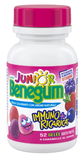 BENEGUM J IMMUNO + RICARICA FRUTTI ROSSI 156 G - Farmacia Murachelli Di Putelli dr. Giovanni
