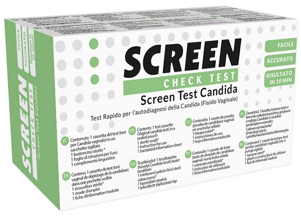SCREEN TEST RAPIDO SCREEN TEST CANDIDA AUTODIAGNOSTICO 1 PEZZO - Farmacia Murachelli Di Putelli dr. Giovanni